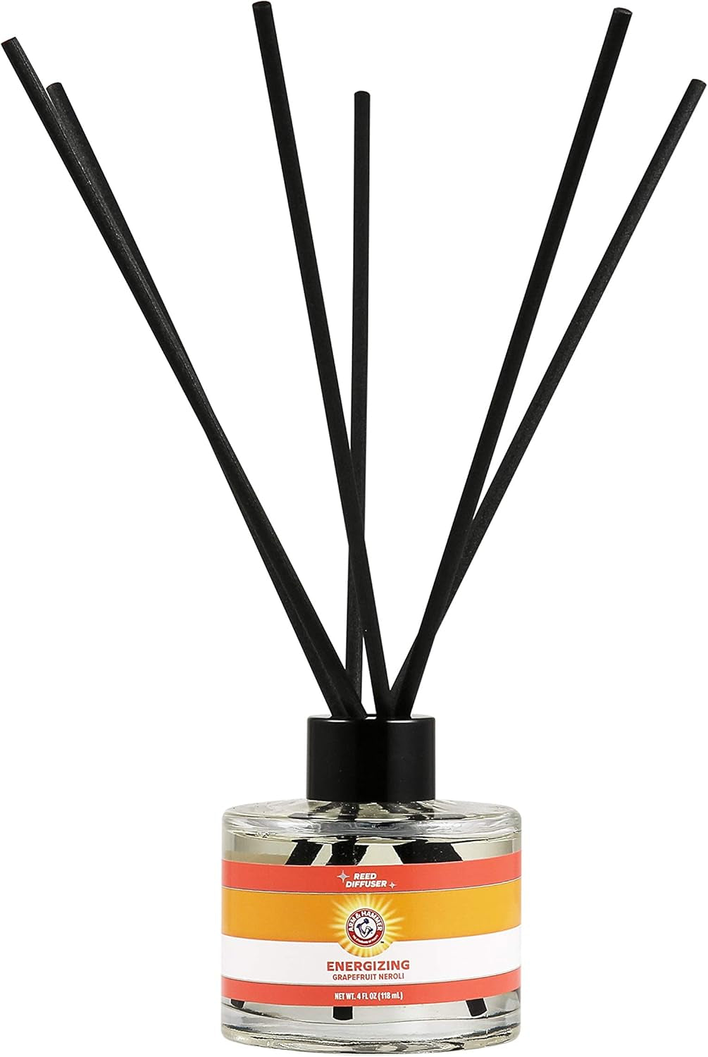 for Pets Energizing Reed Diffuser - 4 FL Oz Grapefruit Neroli for Effective Pet Odor Elimination