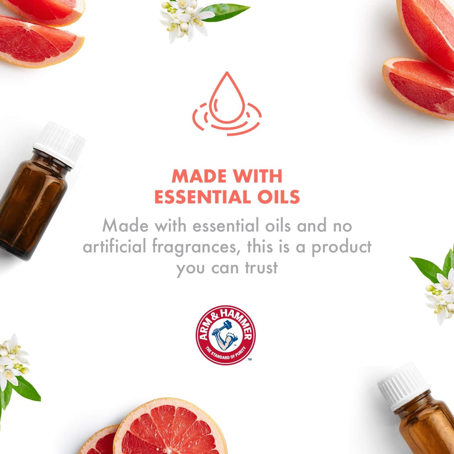 for Pets Energizing Reed Diffuser - 4 FL Oz Grapefruit Neroli for Effective Pet Odor Elimination